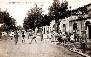 EL-AFFROUN - RUE NATIONALE OU GRANDE RUE
